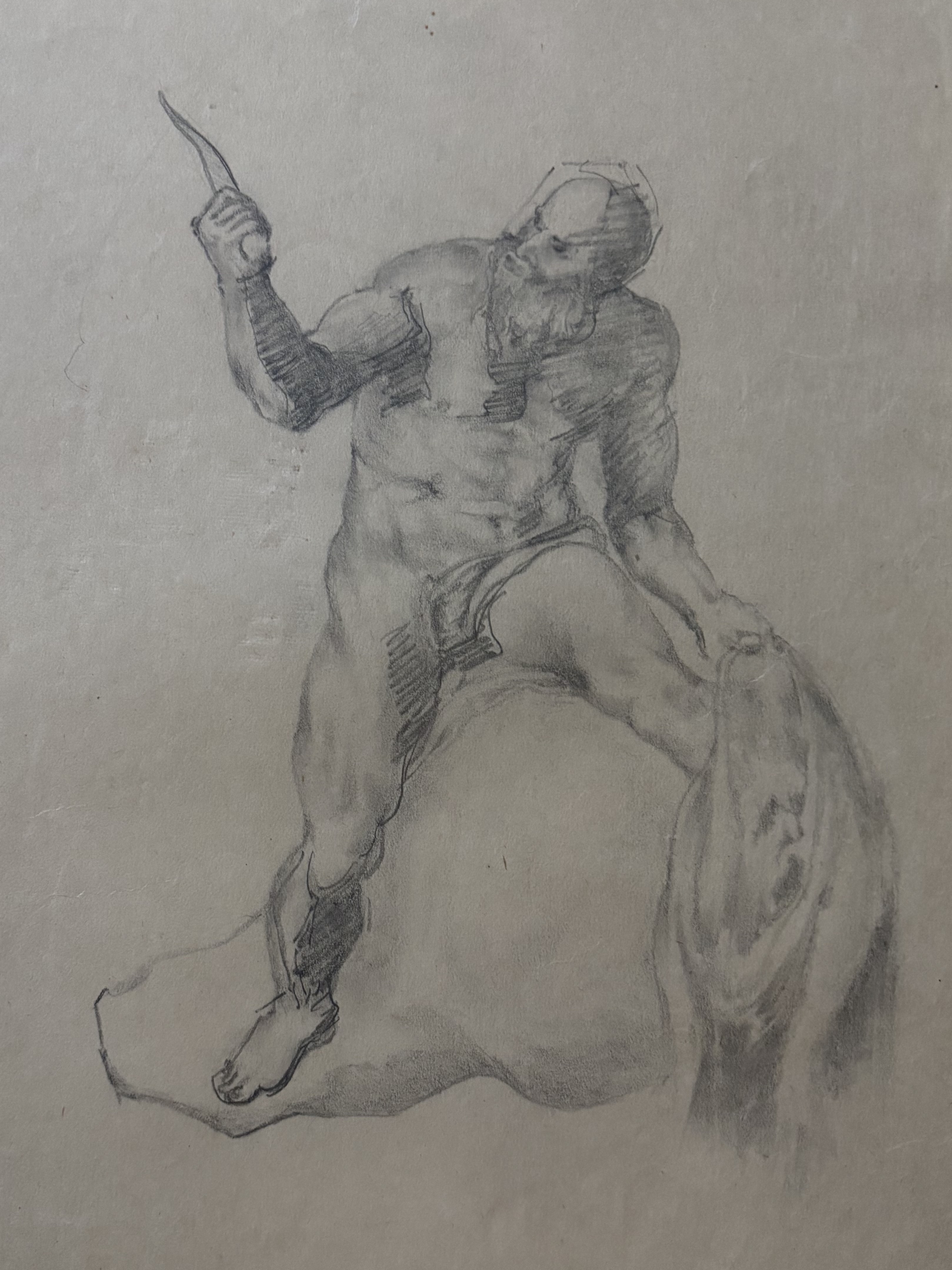 Pencil practice study XI, 2000